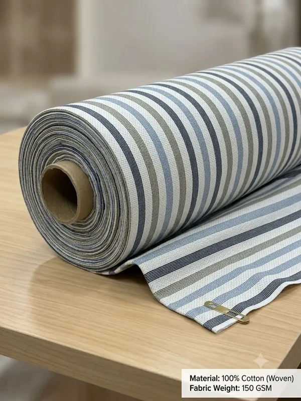 Cotton_Blend_Striped_Shirt_Fabric