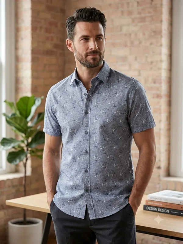 Cotton_Blend_Floral_Print,_Graphic_Print_Shirt_Fabric