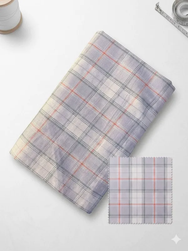 Cotton_Linen_Checkered_Shirt_Fabric