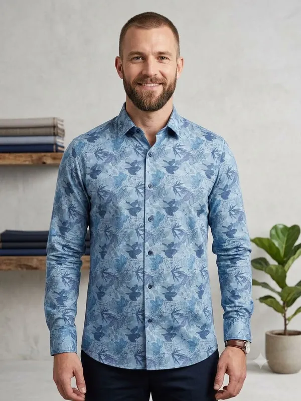Cotton_Blend_Floral_Print_Shirt_Fabric