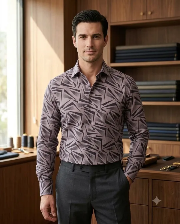 Men's_Geometric_Printed_Mauve_Grey_Cotton_Unstitched_Shirt_Fabric_Premium_Breathable_Shirting_Material_Length_Piece_for_Men_Formal_&_Casual_Wear_Shirts