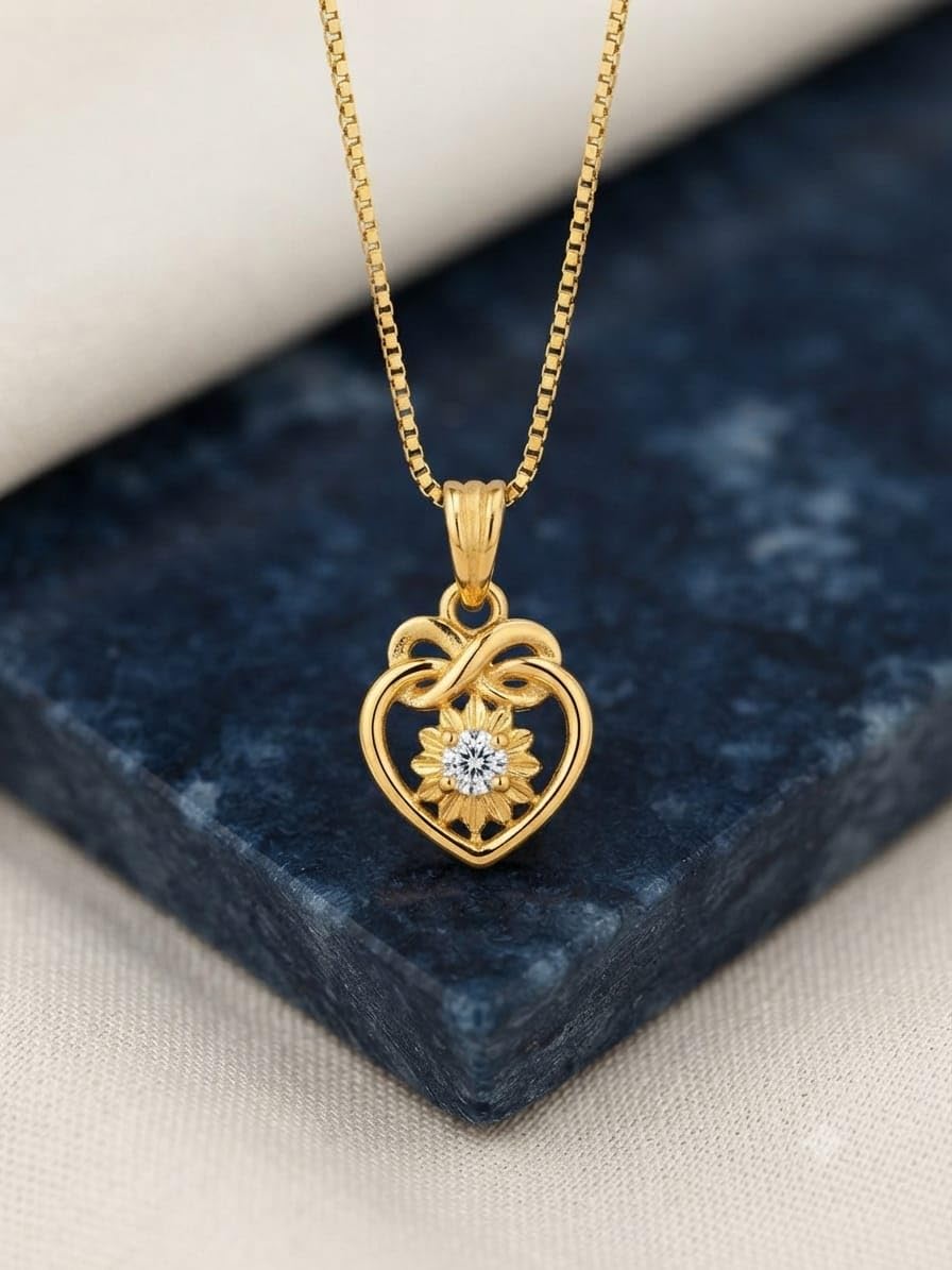 Gold_Plated_Alloy_Pendant_Necklace_For_Women
