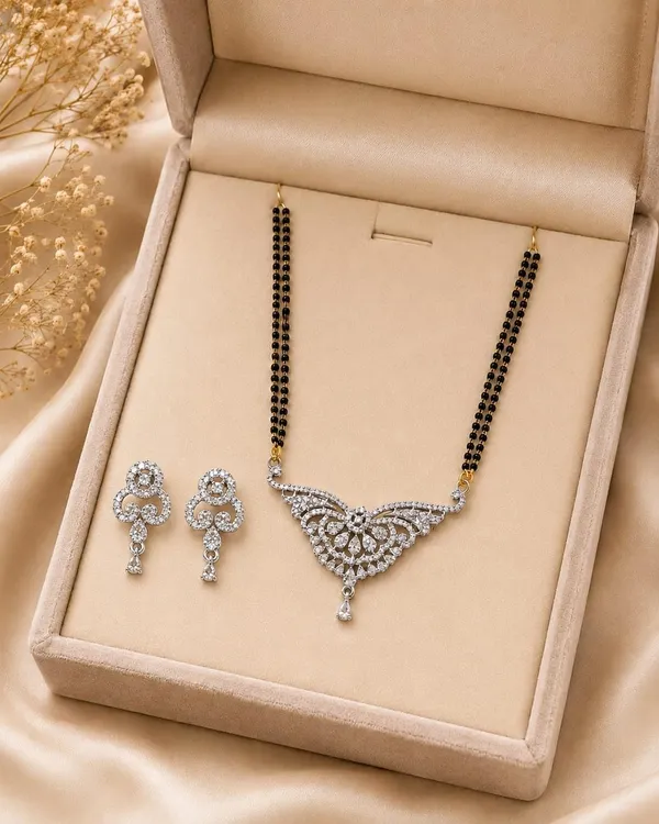 Black_And_Gold_Rhodium_Plated_Mangalsutra_Set_For_Women