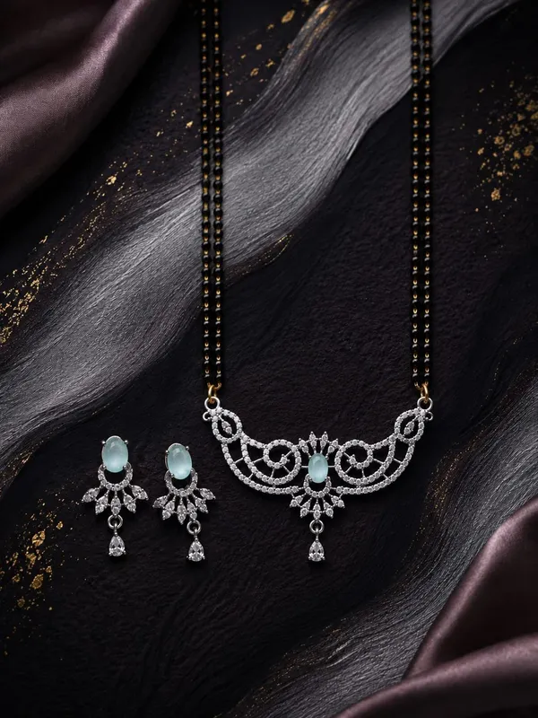 Silver_Brass_Mangalsutra_Set_For_Women