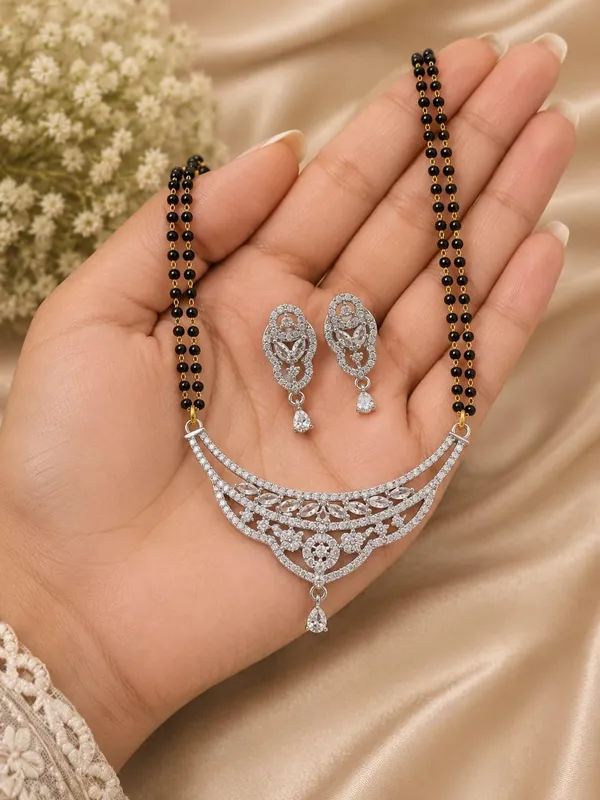 Silver_Brass_Mangalsutra_Set_For_Women