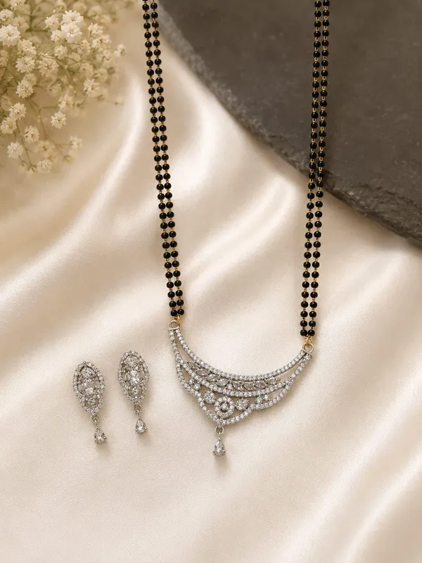 Silver_Brass_Mangalsutra_Set_For_Women
