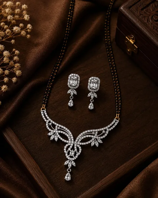 Silver_Brass_Mangalsutra_Set_For_Women