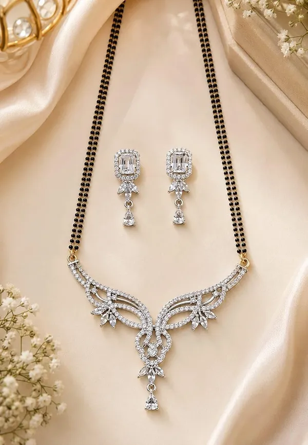 Silver_Brass_Mangalsutra_Set_For_Women