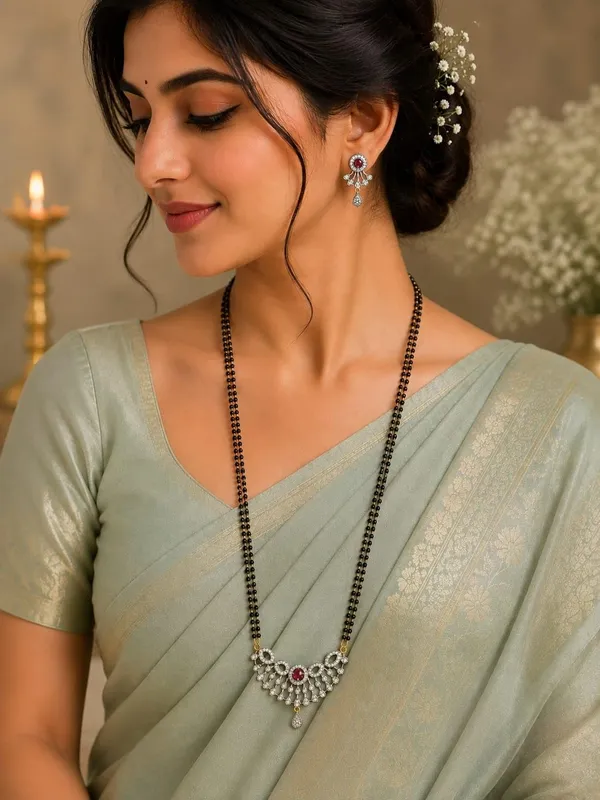 Black_And_Gold_Brass_Mangalsutra_Set_For_Women
