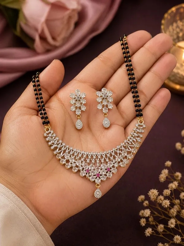 Black_And_Gold_Rhodium_Mangalsutra_Set_For_Women