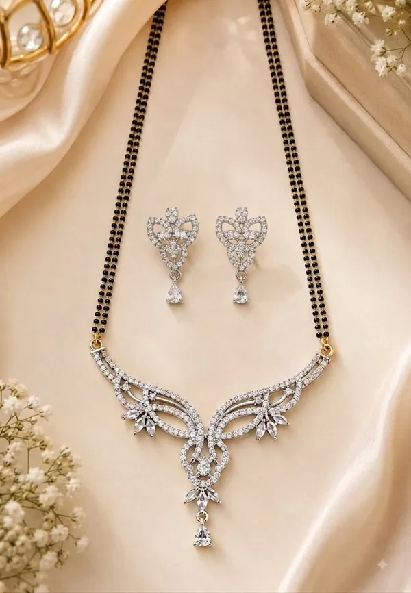 Silver_Brass_Mangalsutra_Set_For_Women