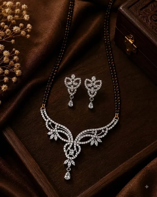 Silver_Brass_Mangalsutra_Set_For_Women