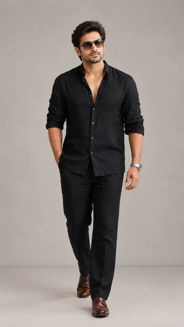 Top_Bottom_Luxury_Linen_Set_Black