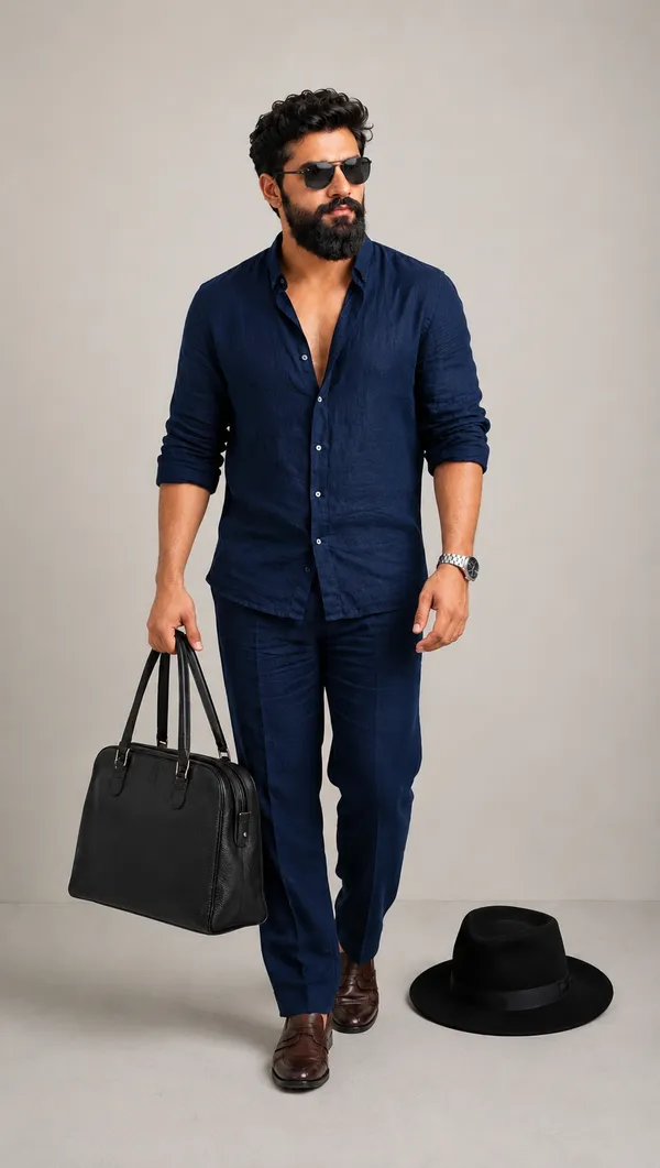 Pure_Linen_Prestige_Set_Executive_Collection_Navy