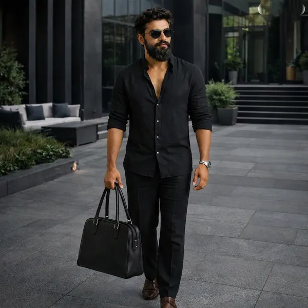Pure_Linen_Prestige_Set_Executive_Collection_Black