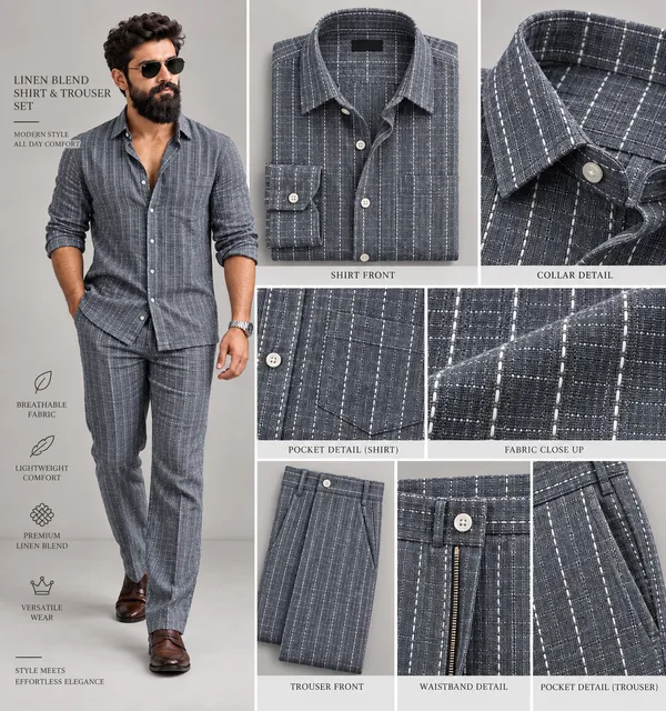 Grey_Linen_Blend_Regular_Fit_Shirt_And_Trouser_Set_for_Men
