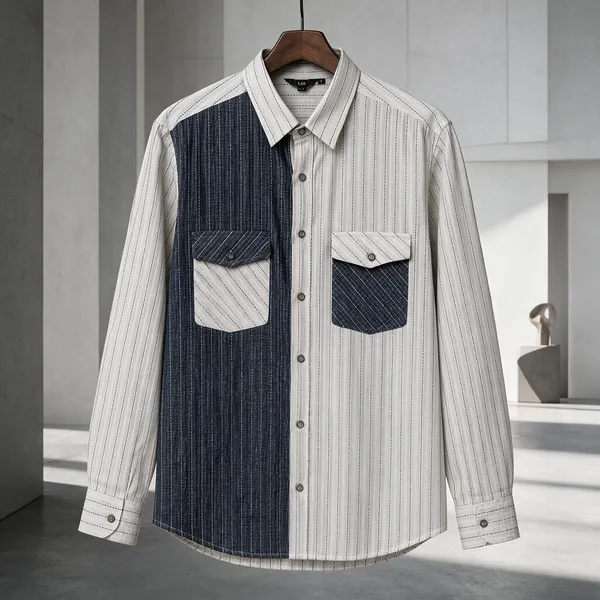 Midnight_Ivory_Contrast_Stripe_Linen_Shirt