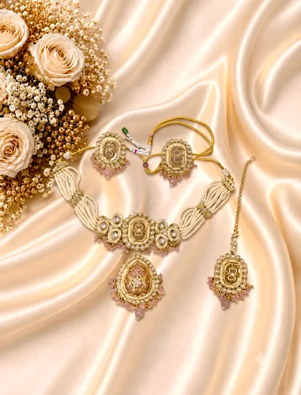 The_Rose_-_Pearl_Multi-Strand_Kundan_Choker_Set