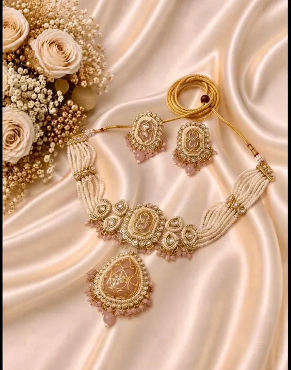 The_Rose_-_Pearl_Multi-Strand_Kundan_Choker_Set