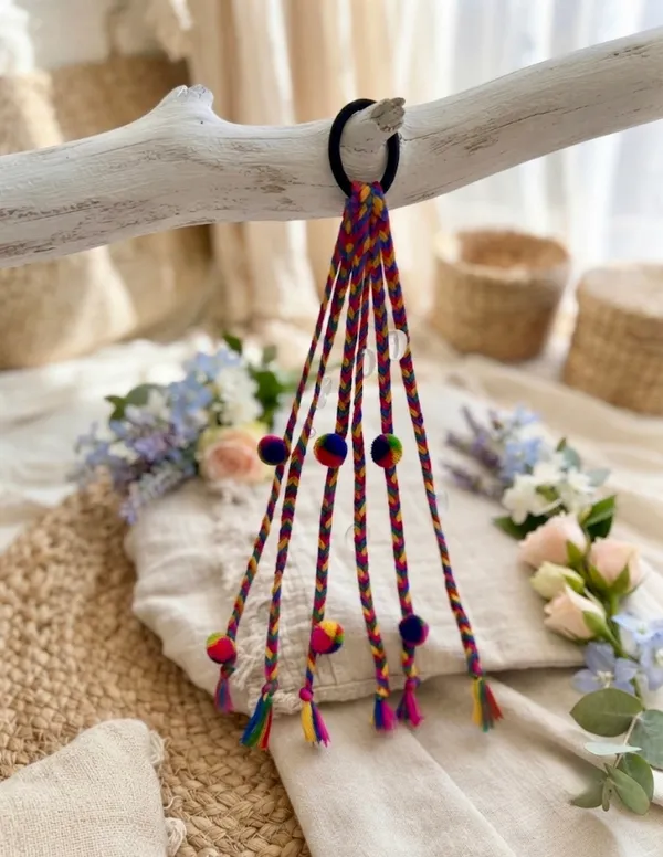 Boho_Pompom_Braid