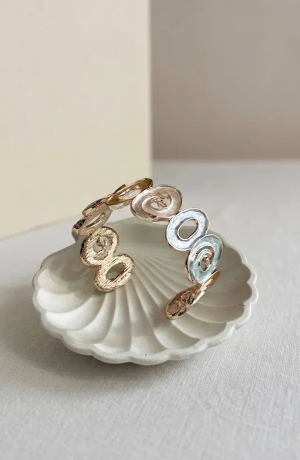 Blue_Brass_Whirlpool_Cuff_Bracelet_For_Women