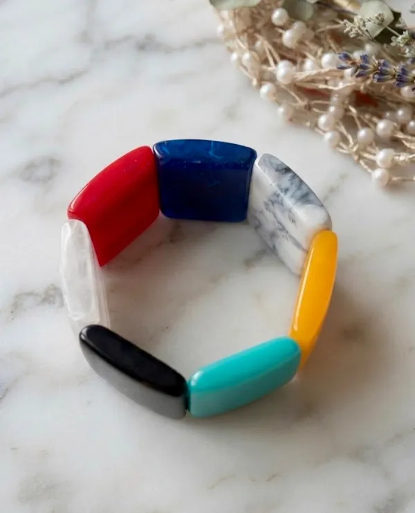 Blue_Brass_Resin_Bracelet_For_Women_Pack_Of_4