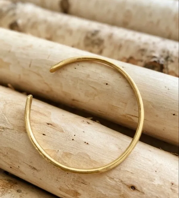 Gold_Brass_Hammered_Cuff_Bracelet_For_Women_Pack_Of_3