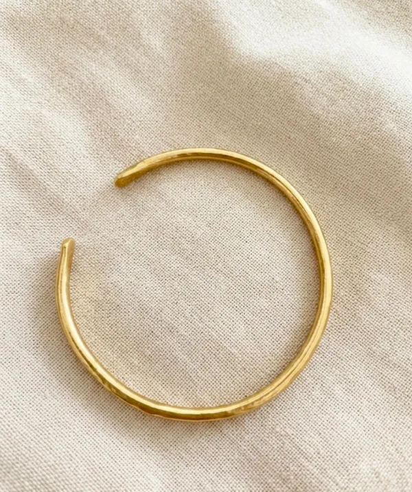 Gold_Brass_Hammered_Cuff_Bracelet_For_Women_Pack_Of_3