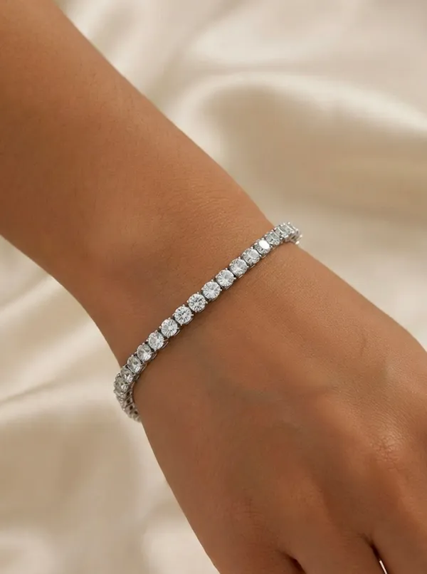 Silver_Rhodium_Plated_Cubic_Zirconia_Tennis_Bracelet_For_Women