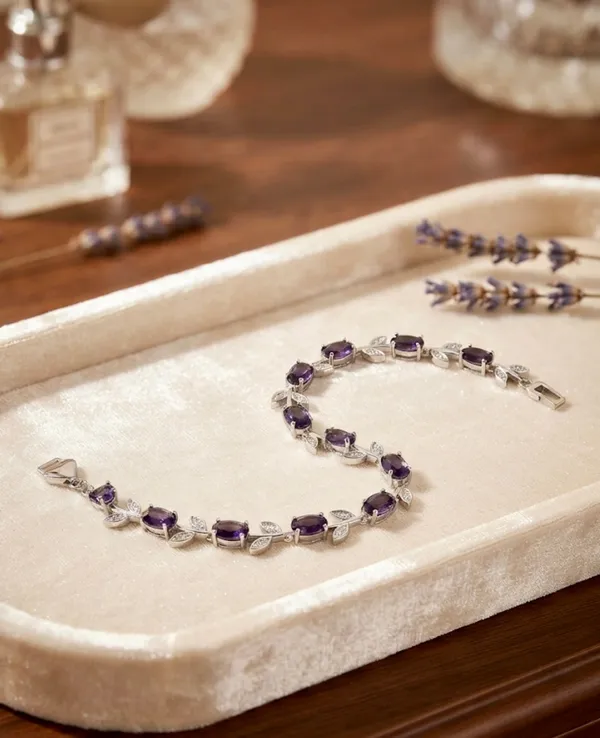 Amethyst_Purple_Tulip_Bracelet