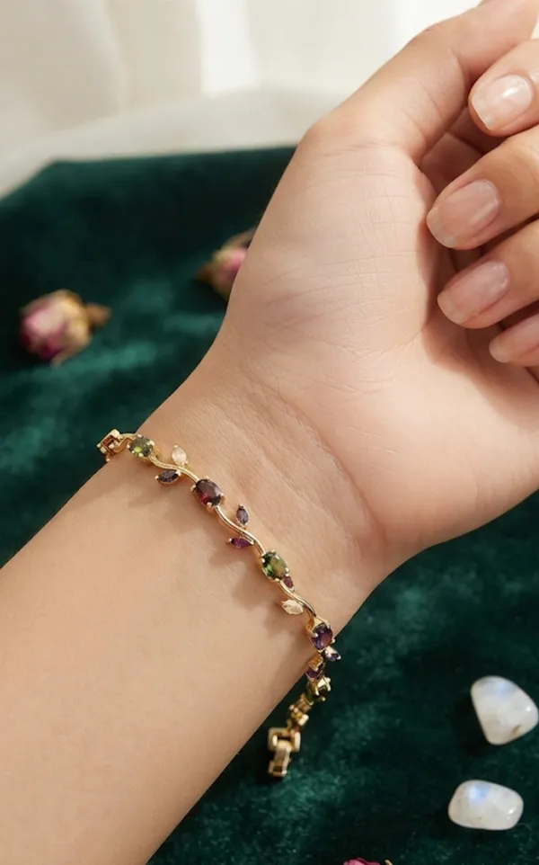 Coloured_Vine_Tulip_Bracelet