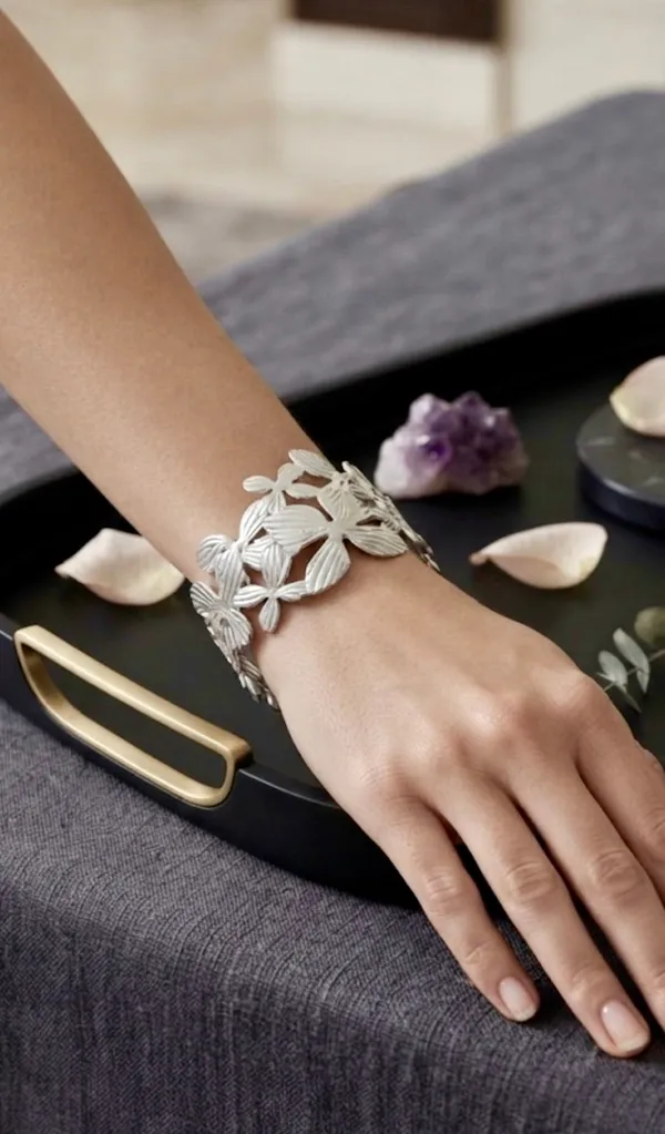 Silver_Stainless_Steel_Laser_Cut_Statement_Bracelet_For_Women_Pack_Of_2