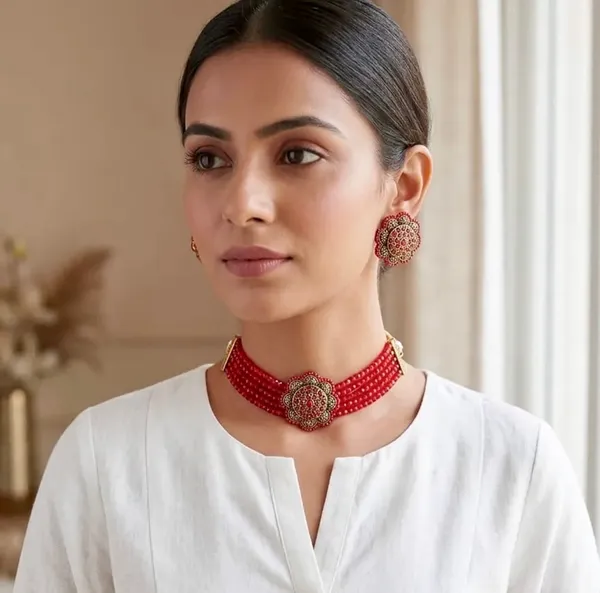 Midnight_Dahlia_Bead_Choker_Set