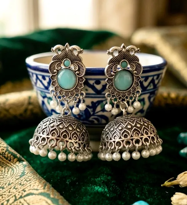 Black_Silver_Oxidised_Stainless_Steel_Jhumki_Earrings_For_Women_Pack_Of_3