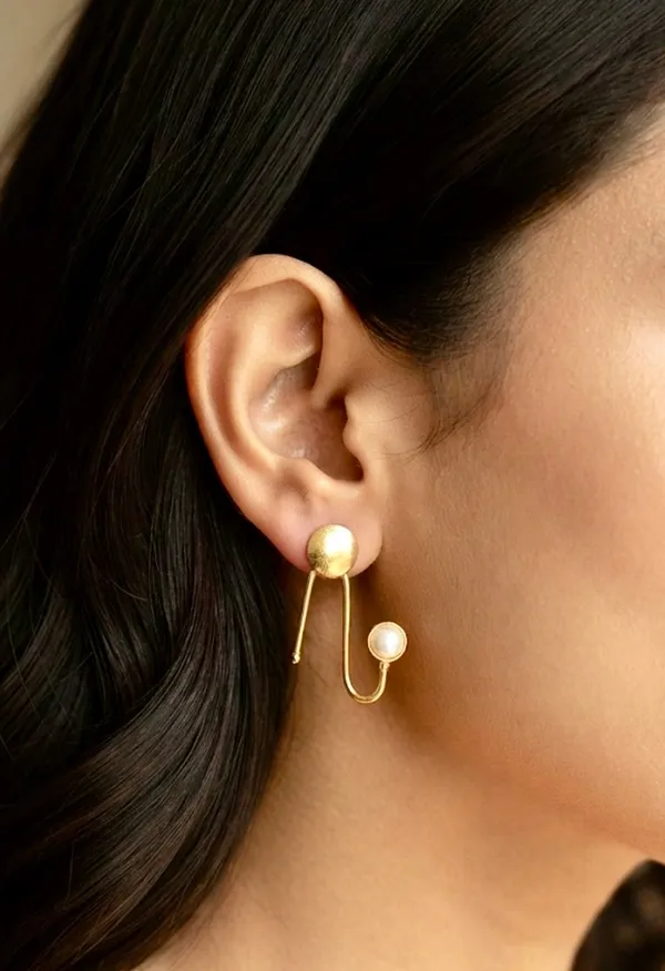 Gold_Brass_Dewdrop_Arc_Earrings_For_Women_Pack_Of_3
