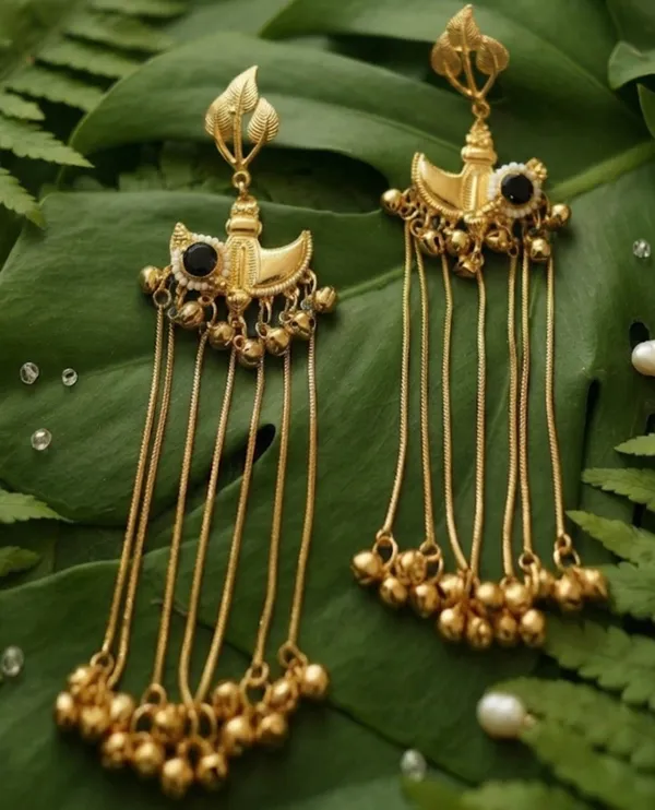 Green_Black_Brass_Kashmiri_Drop_Earrings_For_Women_Pack_Of_2