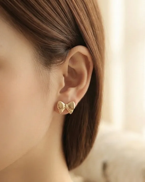 Gold_Stainless_Steel_Mini_Bow_Stud_Earrings_For_Women_Pack_Of_4