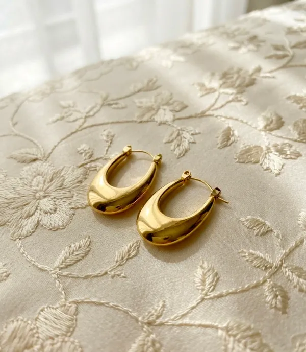 Gold_Stainless_Steel_Tara_Hoop_Earrings_For_Women_Pack_Of_4