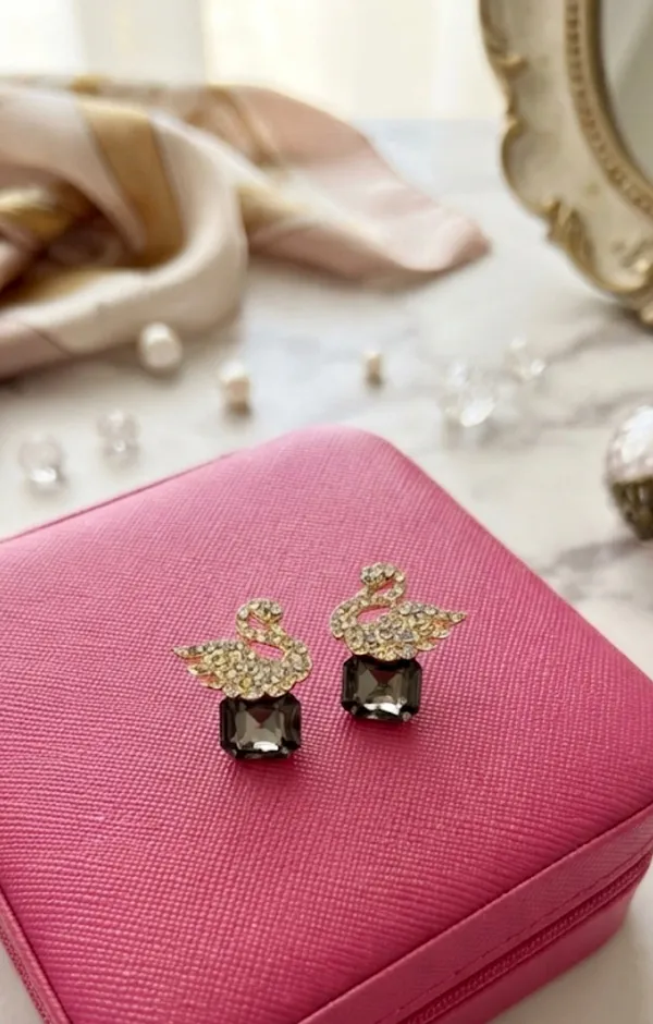 Gold_Stainless_Steel_Swan_Stud_Earrings_For_Women_Pack_Of_4