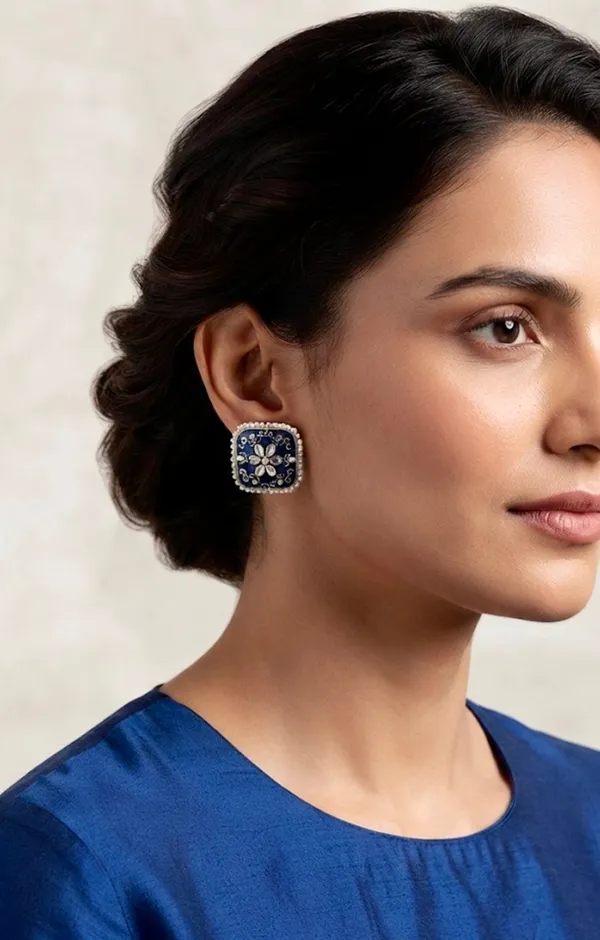 Kundan_Meenakari_Square_Stud_Earring