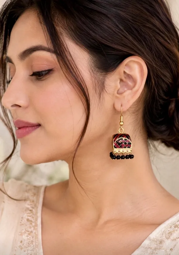 Gold_Brass_Meenakari_Palki_Jhumka_Earrings_For_Women_Pack_Of_2