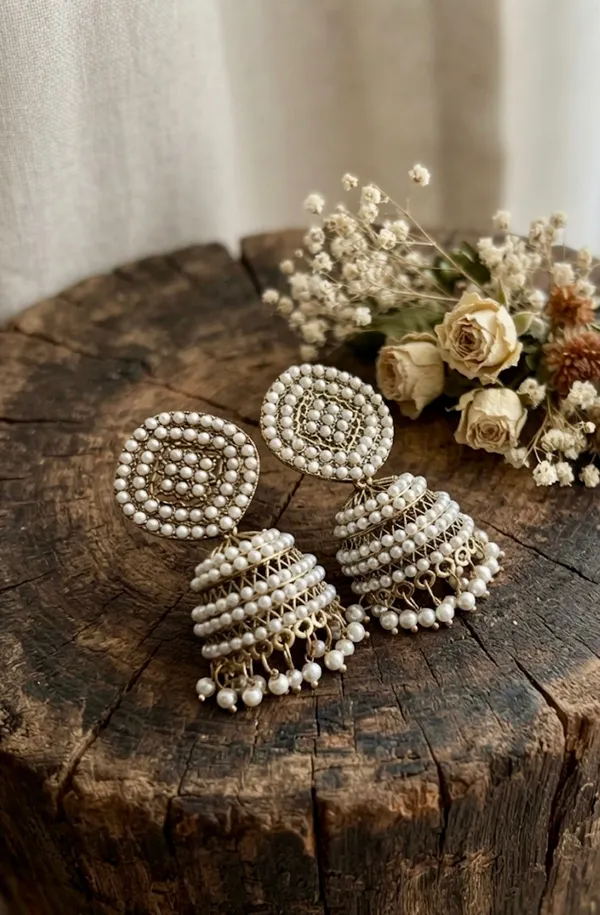 Pearl-Studded_Gold_Jhumkas