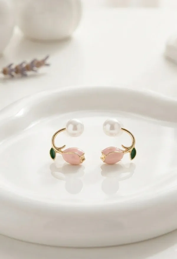 Gold_Stainless_Steel_Tulip_Pearl_Jacket_Earrings_For_Women_Pack_Of_3