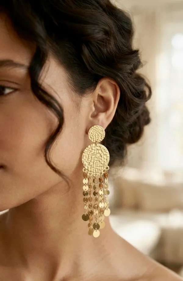 Gold_Stainless_Steel_Coin_Tassel_Earrings_For_Women_Pack_Of_2