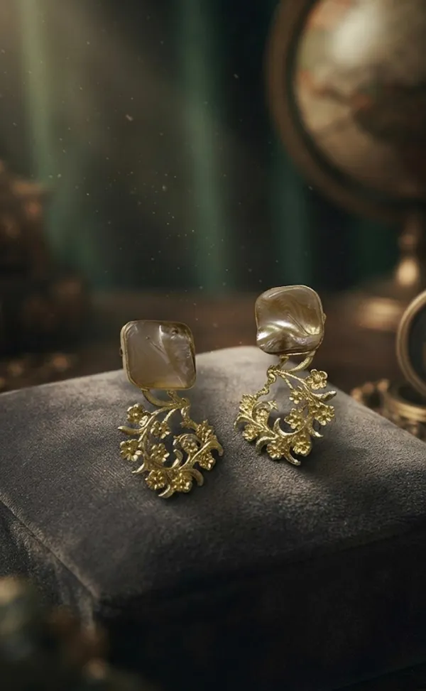 Gold_Brass_Earrings_For_Women