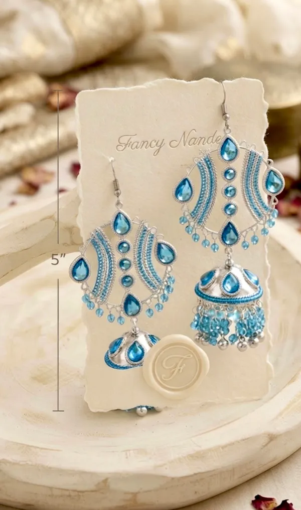 MEHRU_Viral_Blue_Long_Jhumka