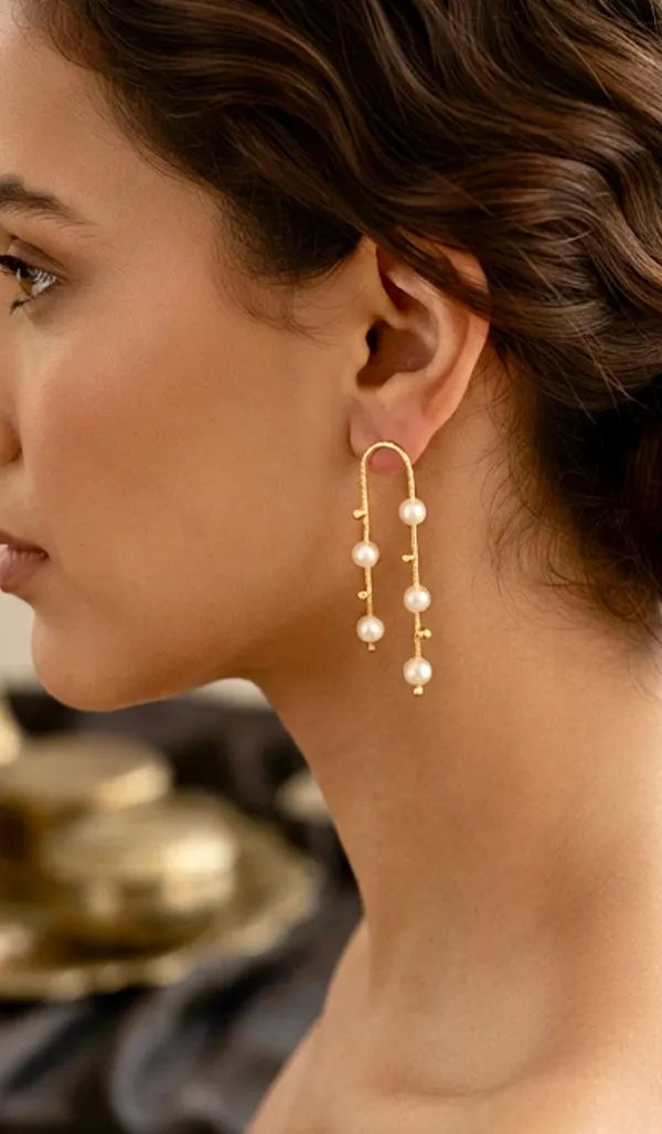 Arc_Pearl_Handmade_Brass_Arch_Earrings