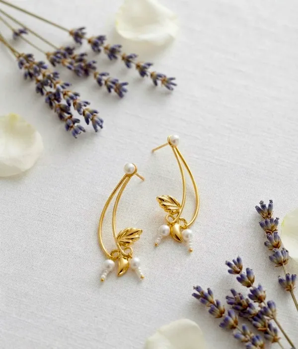 Leaf_Handmade_Brass_Earrings