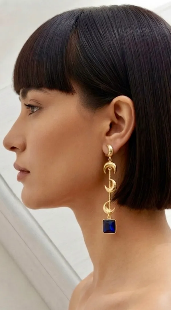 Navy_Blue_Brass_Celestial_Moon_Drop_Earrings_For_Women