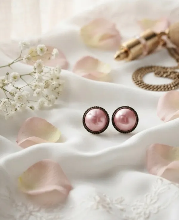 Pink_Alloy_Pearl_Stud_Earrings_For_Women_Pack_Of_3